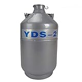 2L YDS-2 de aleación de aluminio Contenedores de nitrógeno líquido Contenedor...