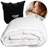CURA Pearl Classic Weighted Blanket 150x210 7kg - Manta antiestres - Manta...