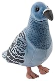Carl Dick Peluche Pájaro, Paloma de Color Azul Felpa, 24cm 3299