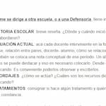 Informe pedagógico Argentina